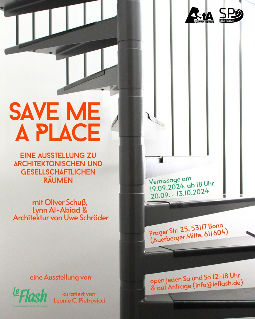 Save Me a Place - eine Ausstellung zu architektonischen und gesellschaftlichen Räumen